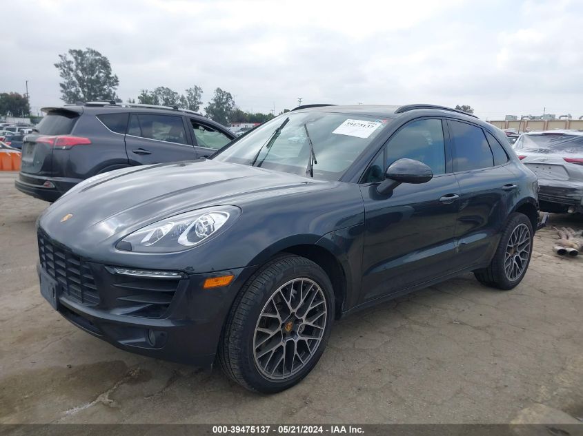 2017 Porsche Macan S VIN: WP1AB2A59HLB18111 Lot: 39475137