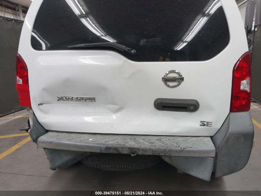 2005 Nissan Xterra Se VIN: 5N1AN08U85C610615 Lot: 39475151