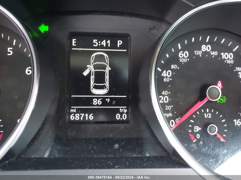 2017 Volkswagen Jetta 1.8T Sel VIN: 3VWL17AJ2HM237668 Lot: 39475164