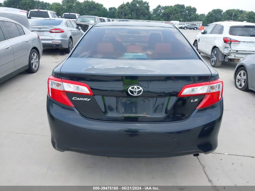 4T1BF1FK1CU037539 2012 Toyota Camry Le