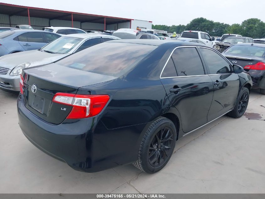 4T1BF1FK1CU037539 2012 Toyota Camry Le