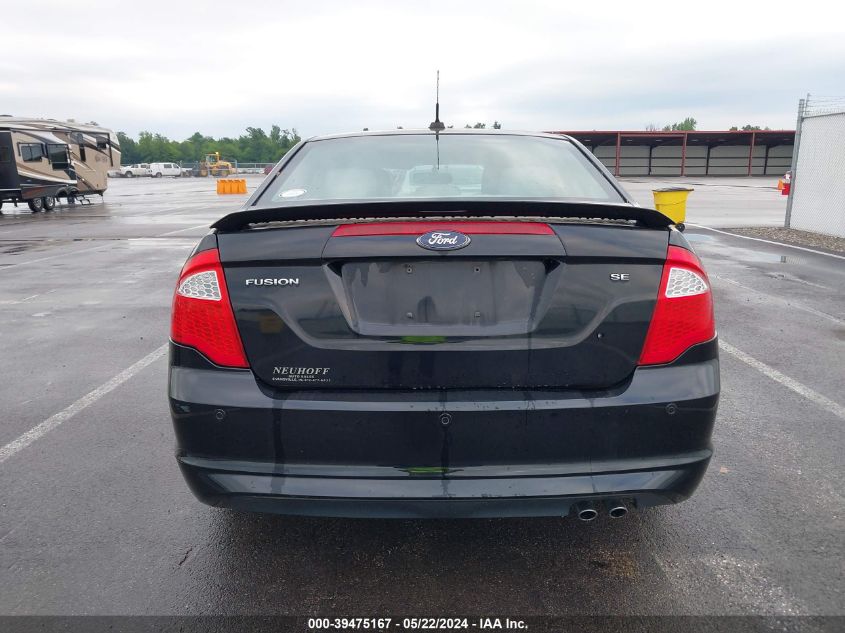 2012 Ford Fusion Se VIN: 3FAHP0HA1CR129516 Lot: 39475167