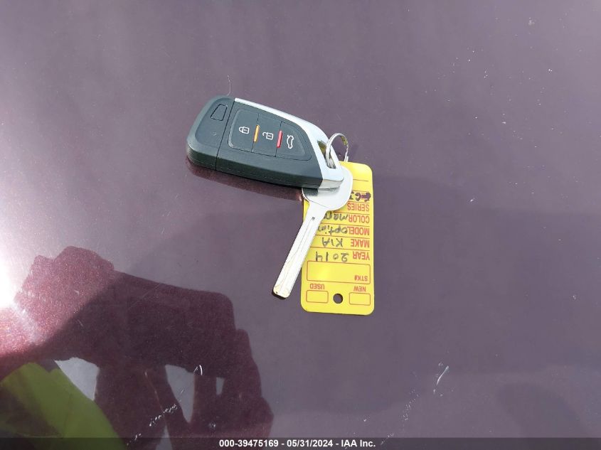 2014 Kia Optima Ex VIN: 5XXGN4A7XEG324436 Lot: 39475169