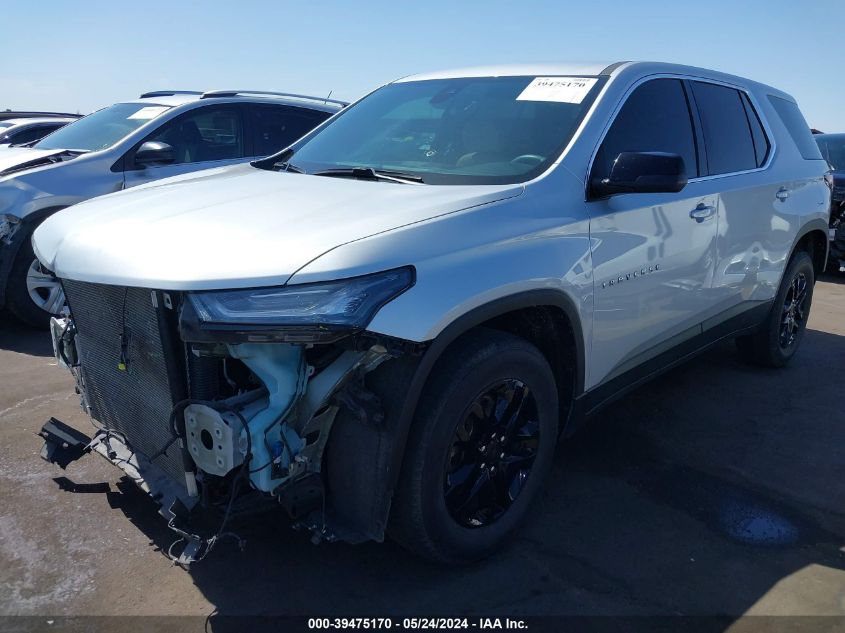 2022 Chevrolet Traverse Fwd Ls VIN: 1GNERFKW6NJ163826 Lot: 39475170