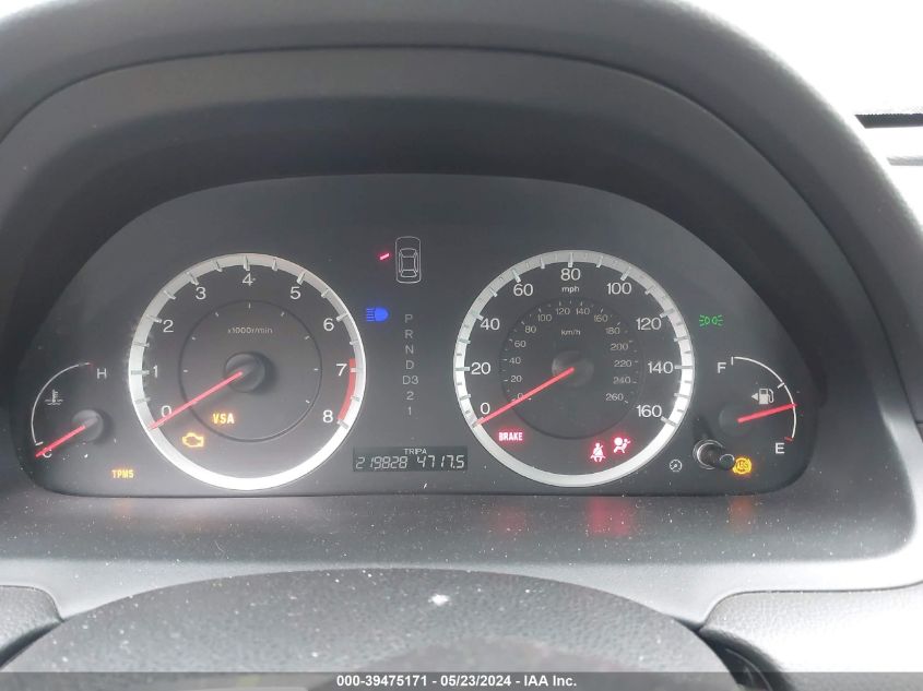 2009 Honda Accord 2.4 Lx VIN: 1HGCP26379A078662 Lot: 39475171