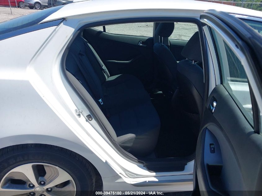 2014 Kia Optima Hybrid Lx VIN: KNAGM4AD2E5072093 Lot: 39475180