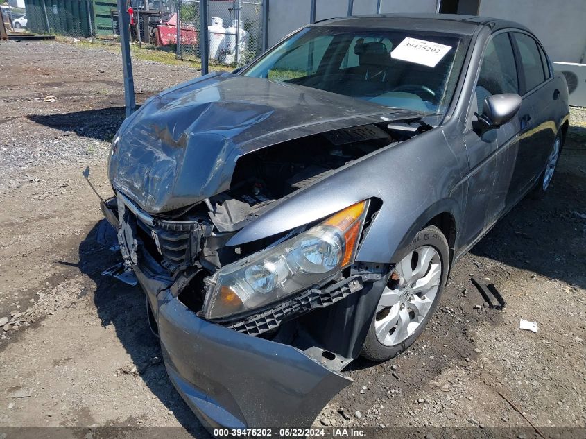 2010 Honda Accord 2.4 Ex-L VIN: 1HGCP2F80AA083489 Lot: 39475202