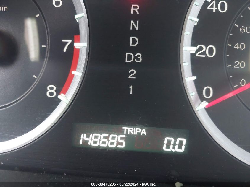 2010 Honda Accord 3.5 Ex-L VIN: 5KBCP3F80AB014735 Lot: 39475205