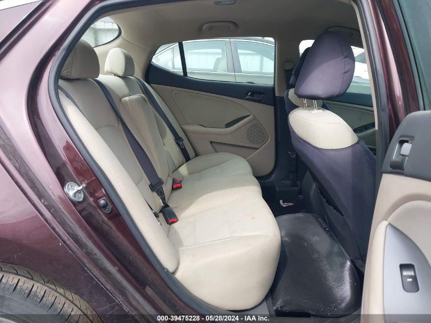 2012 Kia Optima Lx VIN: 5XXGM4A74CG047699 Lot: 39475228