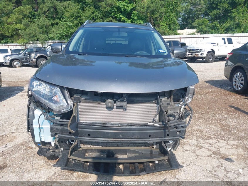 2016 Nissan Rogue Sv VIN: KNMAT2MT2GP612133 Lot: 39475244