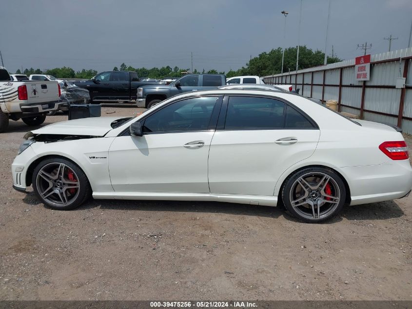 2012 Mercedes-Benz E 63 Amg VIN: WDDHF7EB3CA643130 Lot: 39475256