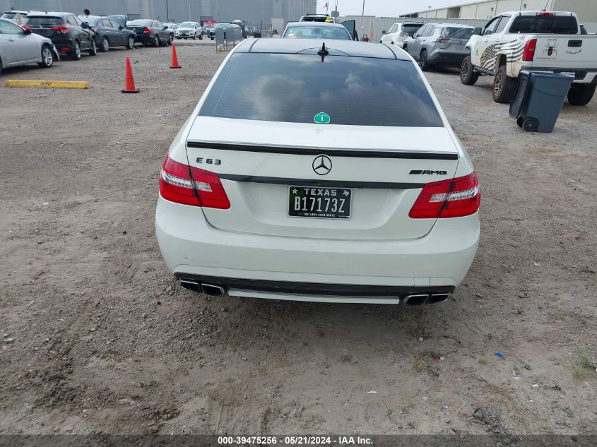 2012 Mercedes-Benz E 63 Amg VIN: WDDHF7EB3CA643130 Lot: 39475256