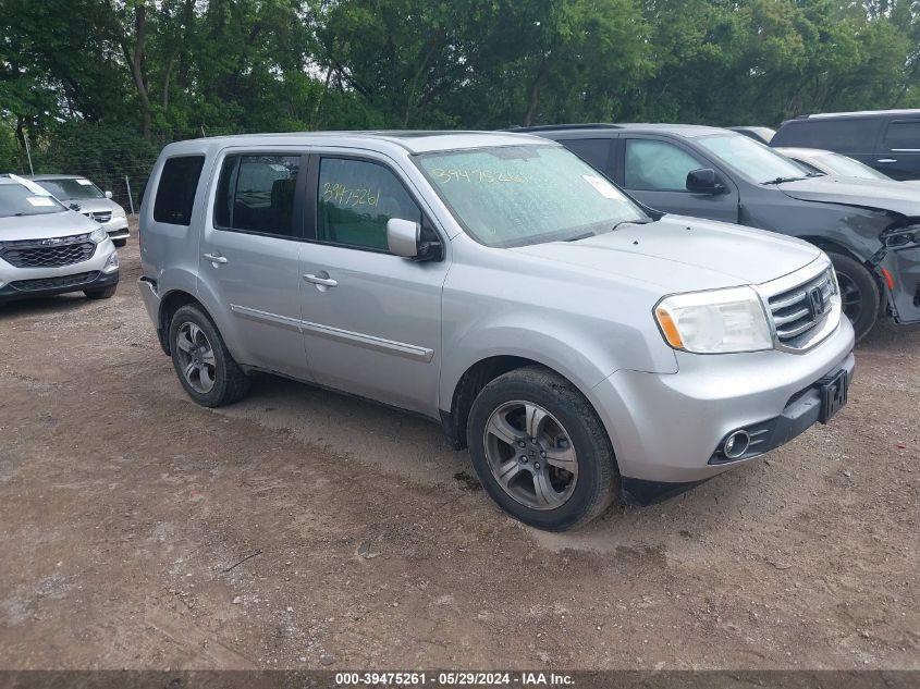 2015 Honda Pilot Se VIN: 5FNYF4H34FB038977 Lot: 39475261