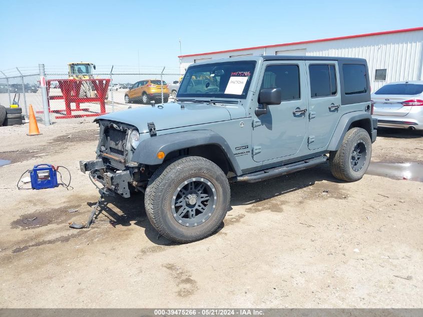 2015 Jeep Wrangler Unlimited Sport VIN: 1C4BJWDG5FL580952 Lot: 39475266