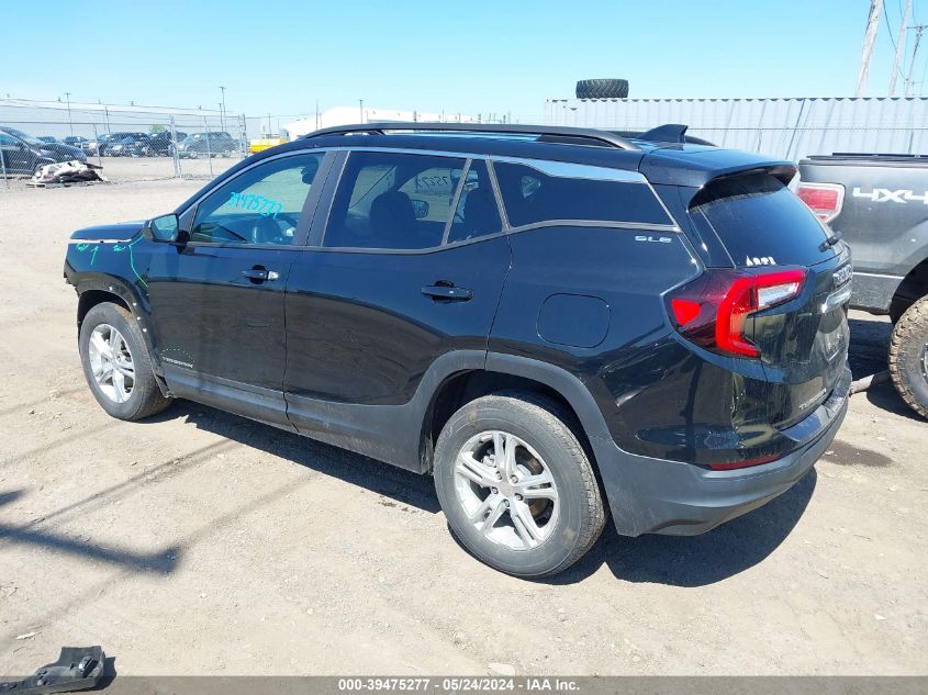 2022 GMC Terrain Awd Sle VIN: 3GKALTEV1NL126108 Lot: 39475277