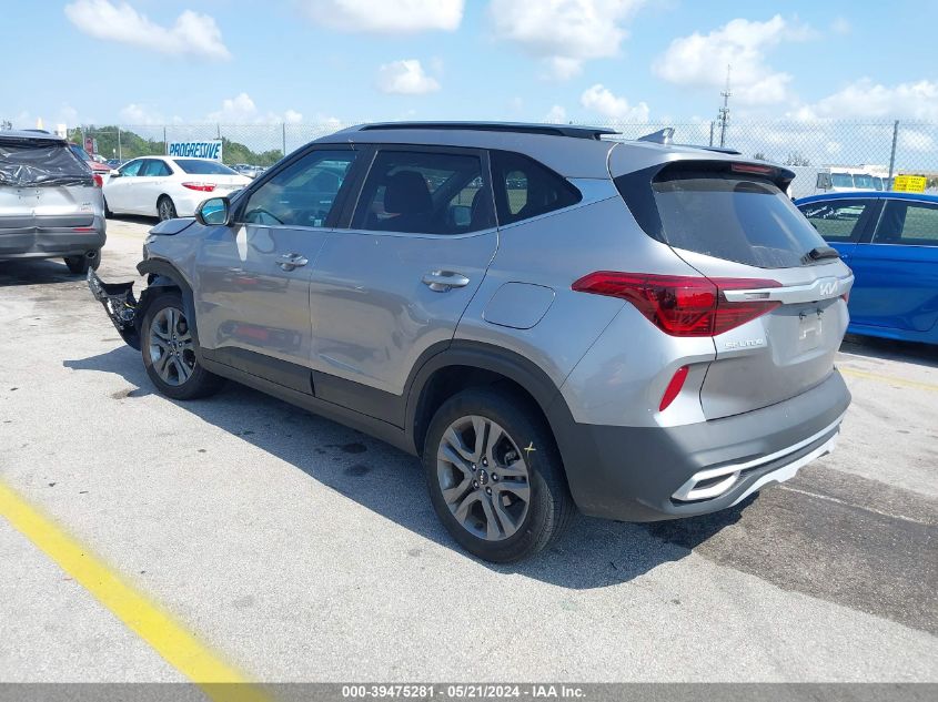 2022 Kia Seltos S VIN: KNDEU2AA3N7321350 Lot: 39475281