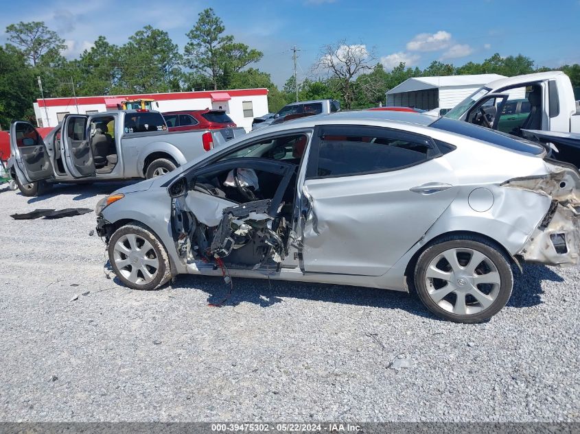 2012 Hyundai Elantra Limited (Ulsan Plant) VIN: KMHDH4AE8CU370343 Lot: 39475302