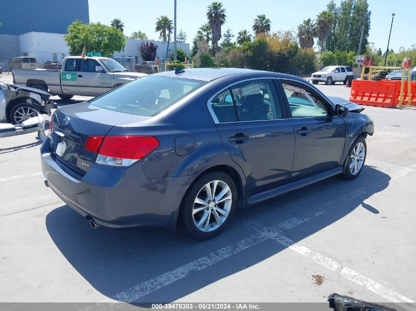 2014 Subaru Legacy 3.6R Limited VIN: 4S3BMDL66E2002075 Lot: 39475303