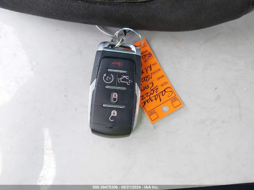 2022 Ram 1500 Trx 4X4 5'7 Box VIN: 1C6SRFU96NN193380 Lot: 39475306