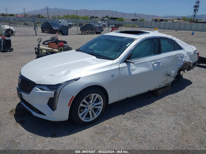 2020 Cadillac Ct4 Luxury VIN: 1G6DJ5RK1L0147886 Lot: 39475307