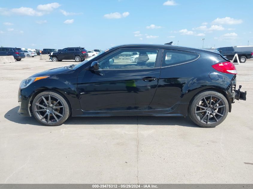 2013 Hyundai Veloster Re:mix VIN: KMHTC6AD2DU157631 Lot: 39475312