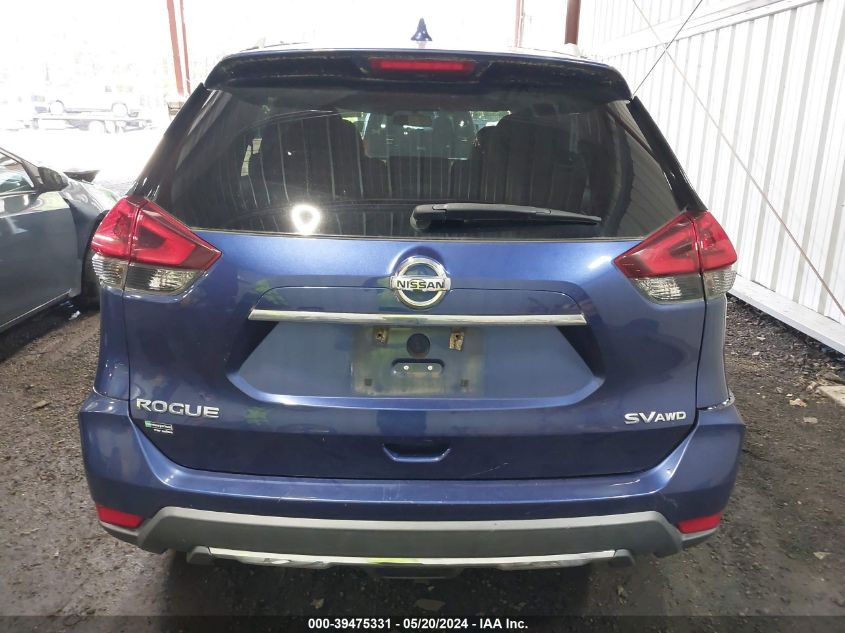 2018 Nissan Rogue Sv VIN: 5N1AT2MV1JC708881 Lot: 39475331