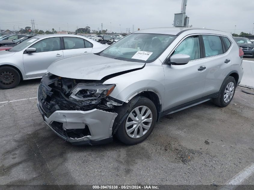 2019 Nissan Rogue S VIN: JN8AT2MT2KW504405 Lot: 39475338