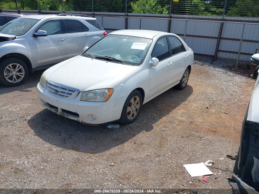 2005 Kia Spectra Ex/Lx/Sx VIN: KNAFE121855126962 Lot: 39475339