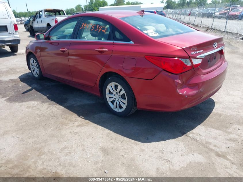 2013 Hyundai Sonata Gls VIN: 5NPEB4AC4DH538984 Lot: 39475342