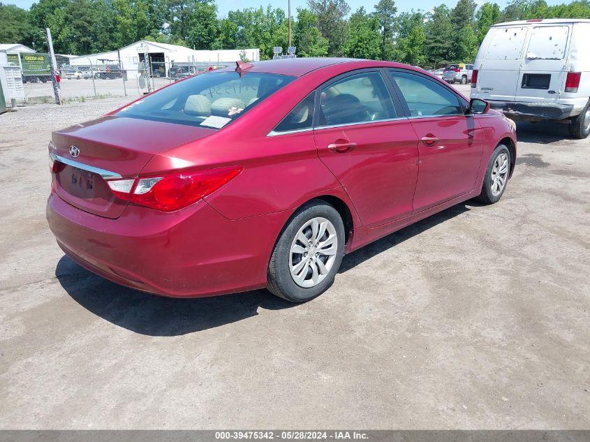 2013 Hyundai Sonata Gls VIN: 5NPEB4AC4DH538984 Lot: 39475342