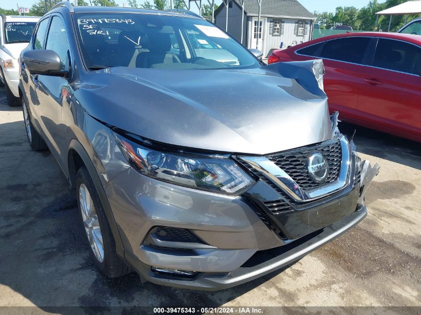 2022 Nissan Rogue Sport Sv Awd Xtronic Cvt VIN: JN1BJ1BW2NW487934 Lot: 39475343