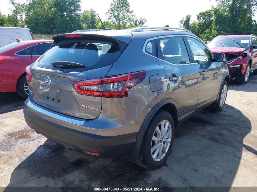 2022 Nissan Rogue Sport Sv Awd Xtronic Cvt VIN: JN1BJ1BW2NW487934 Lot: 39475343