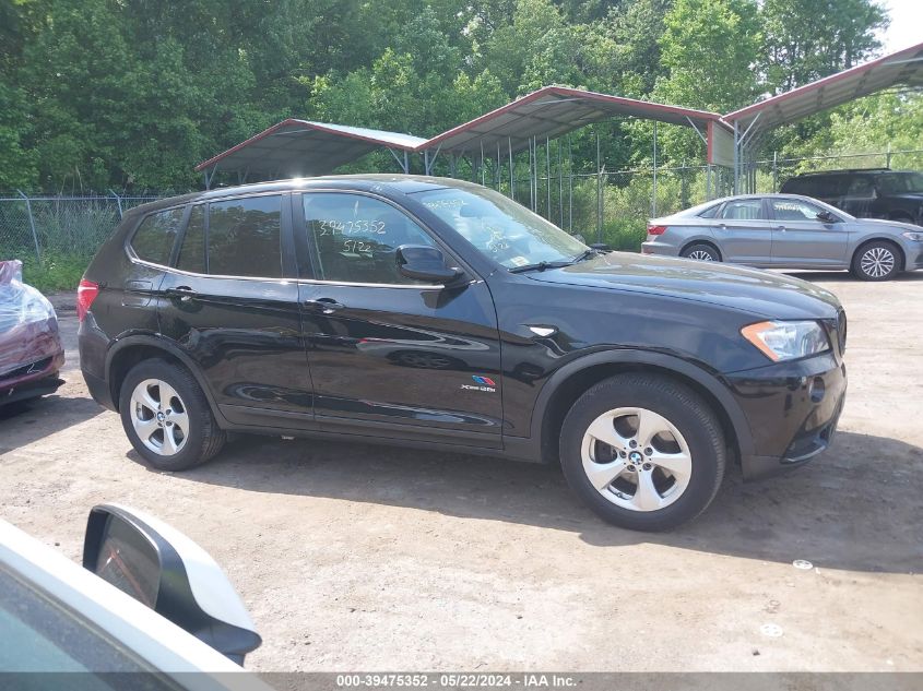 2011 BMW X3 xDrive28I VIN: 5UXWX5C53BL709628 Lot: 39475352