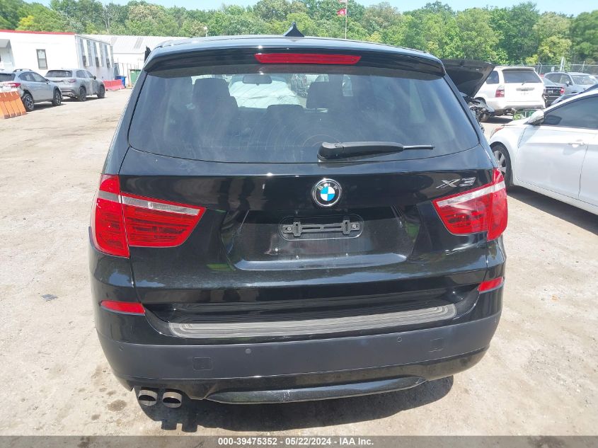 2011 BMW X3 xDrive28I VIN: 5UXWX5C53BL709628 Lot: 39475352