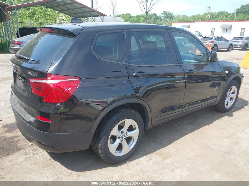 2011 BMW X3 xDrive28I VIN: 5UXWX5C53BL709628 Lot: 39475352