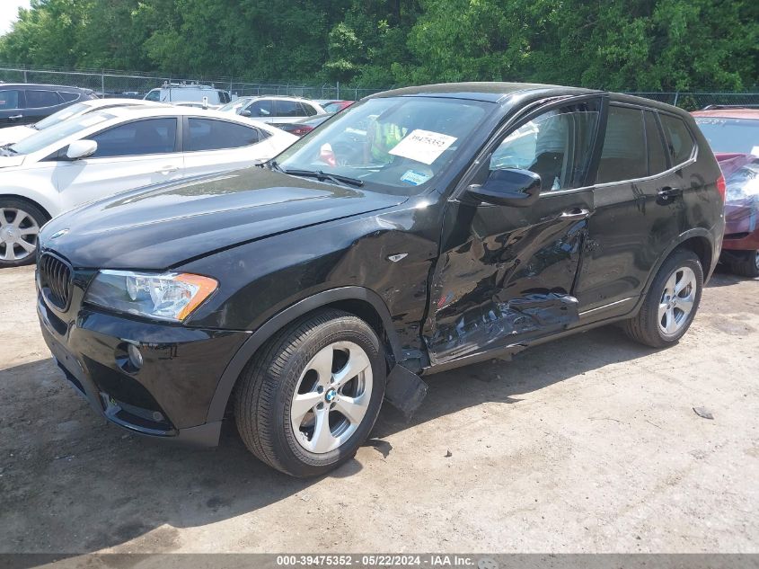 2011 BMW X3 xDrive28I VIN: 5UXWX5C53BL709628 Lot: 39475352