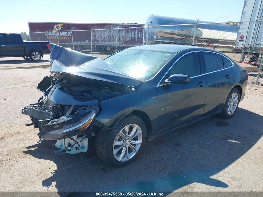 2019 CHEVROLET MALIBU LT - 1G1ZD5STXKF185506