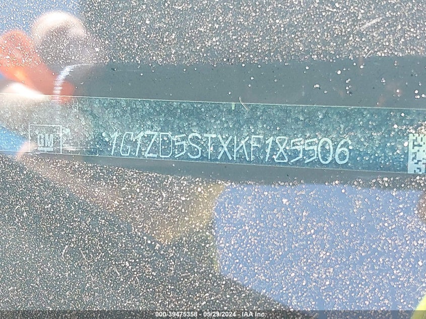 2019 CHEVROLET MALIBU LT - 1G1ZD5STXKF185506