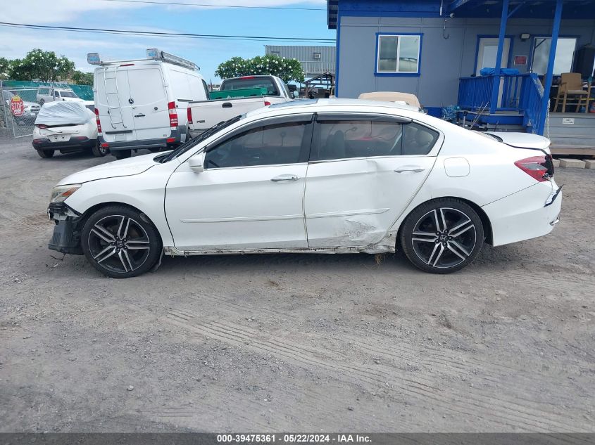 2016 Honda Accord Touring VIN: 1HGCR3F97GA017006 Lot: 39475361