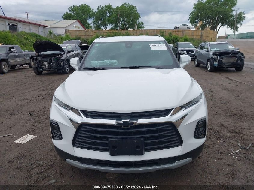 2022 Chevrolet Blazer Awd 2Lt VIN: 3GNKBHR44NS161109 Lot: 39475363