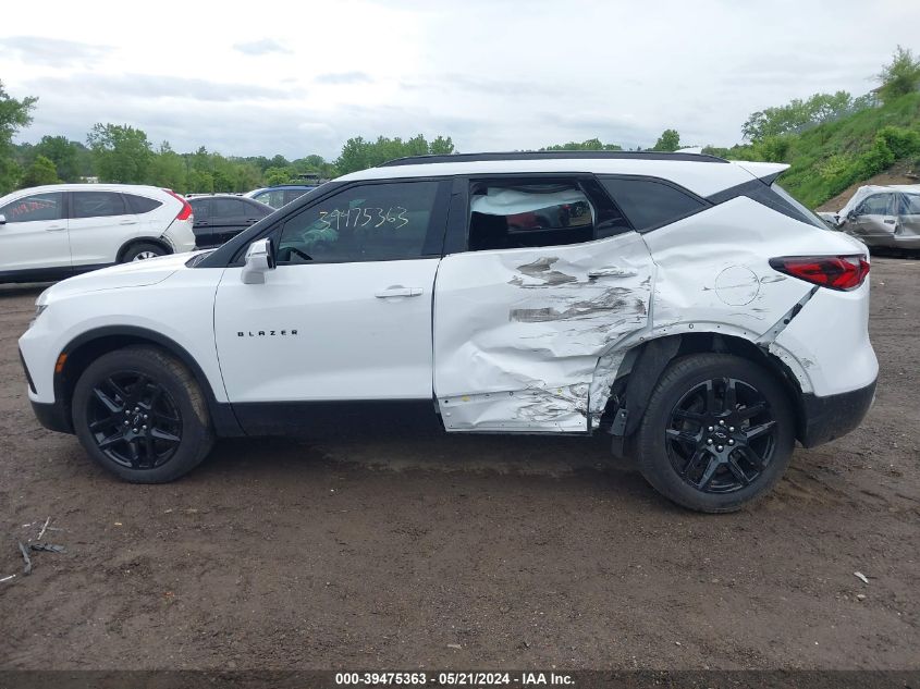 2022 Chevrolet Blazer Awd 2Lt VIN: 3GNKBHR44NS161109 Lot: 39475363