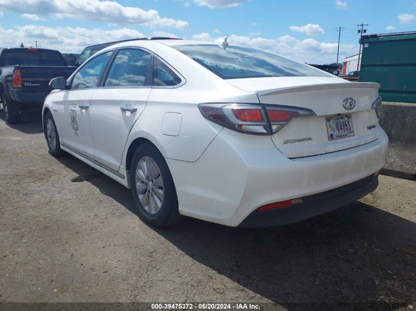 2016 Hyundai Sonata Hybrid Se VIN: KMHE24L13GA037457 Lot: 39475372