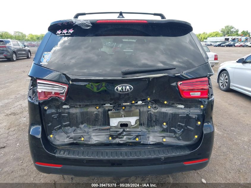 2020 Kia Sedona Ex VIN: KNDMB5C1XL6587662 Lot: 39475375