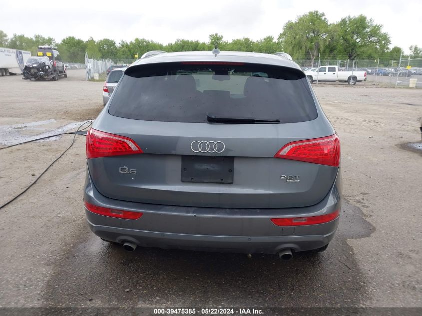 2012 Audi Q5 2.0T Premium VIN: WA1LFAFP3CA050101 Lot: 39475385