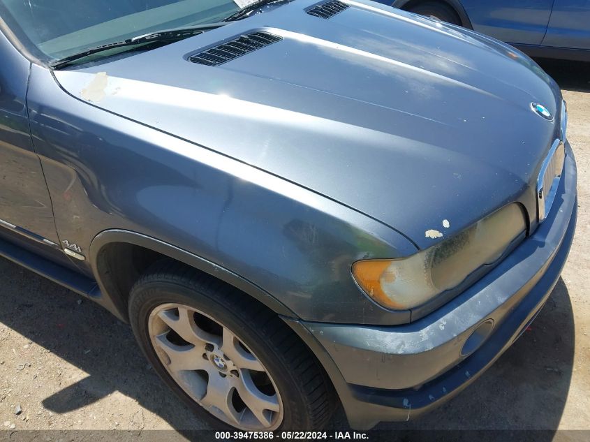 2003 BMW X5 4.4I VIN: 5UXFB33563LH49208 Lot: 39475386