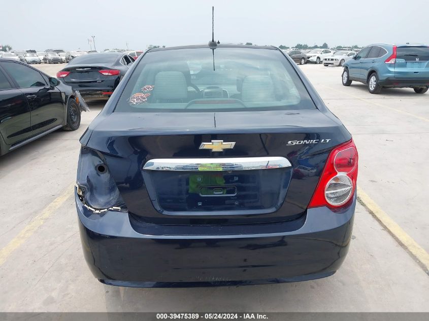 2016 Chevrolet Sonic Lt Auto VIN: 1G1JC5SH8G4108714 Lot: 39475389