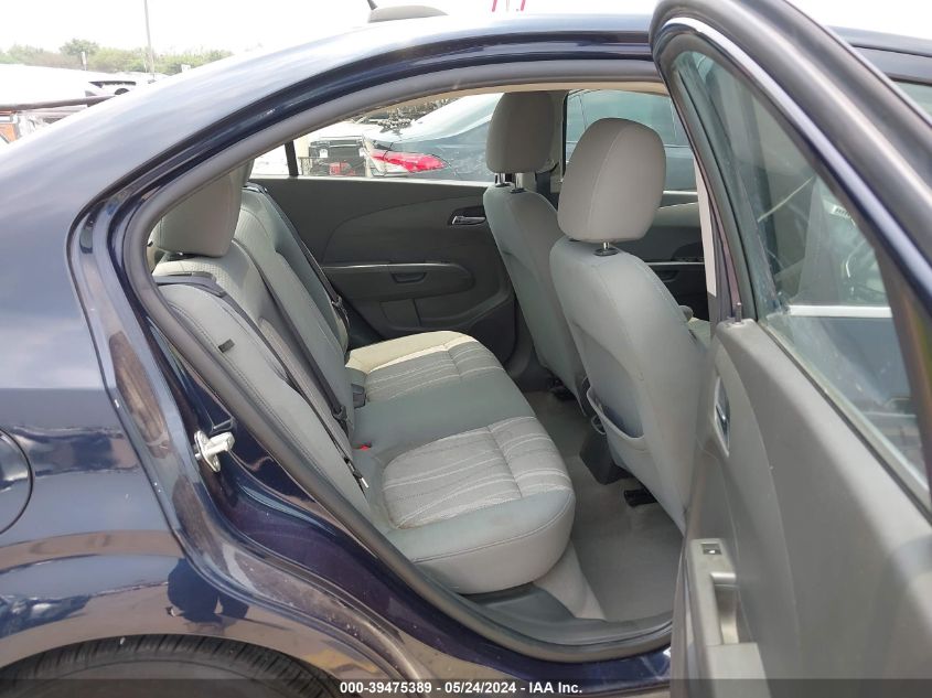 2016 Chevrolet Sonic Lt Auto VIN: 1G1JC5SH8G4108714 Lot: 39475389