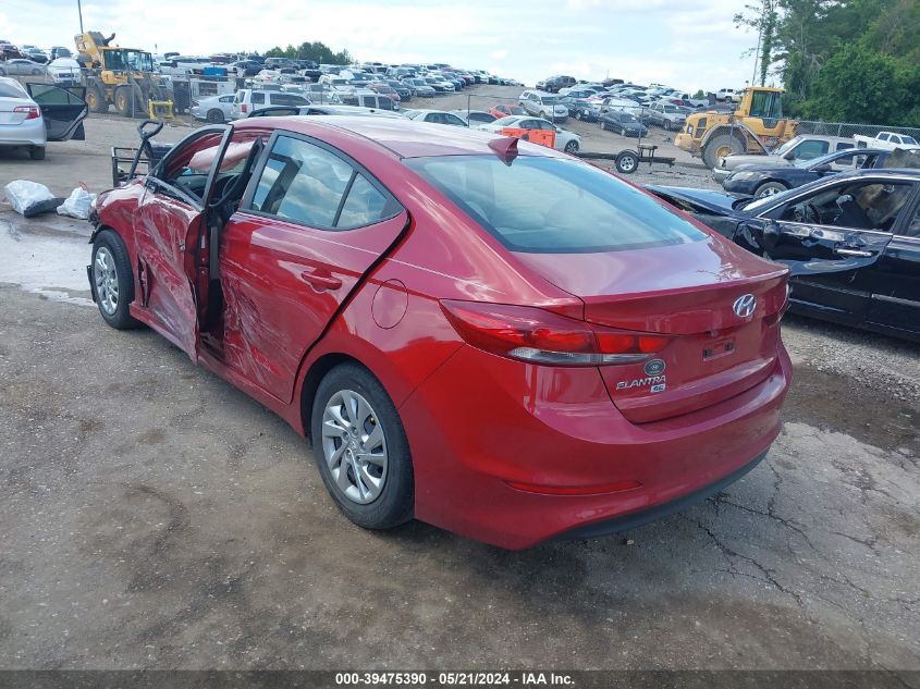 2017 Hyundai Elantra Se VIN: KMHD74LF8HU408735 Lot: 39475390