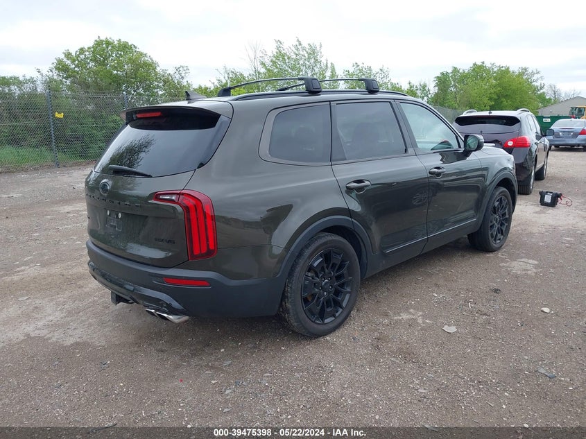 2021 Kia Telluride Ex VIN: 5XYP3DHC0MG182956 Lot: 39475398