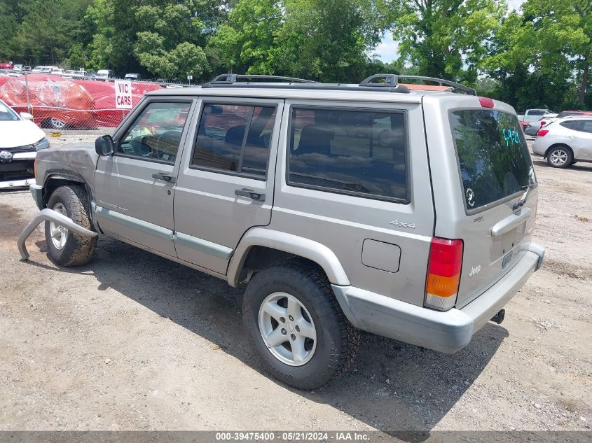 2000 Jeep Cherokee Sport VIN: 1J4FF48S3YL242789 Lot: 39475400